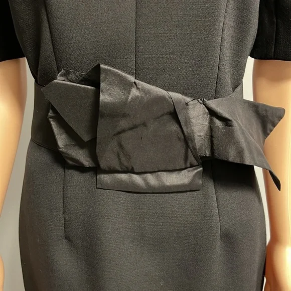 Erica Cavallini black V neck Cocktail dress
